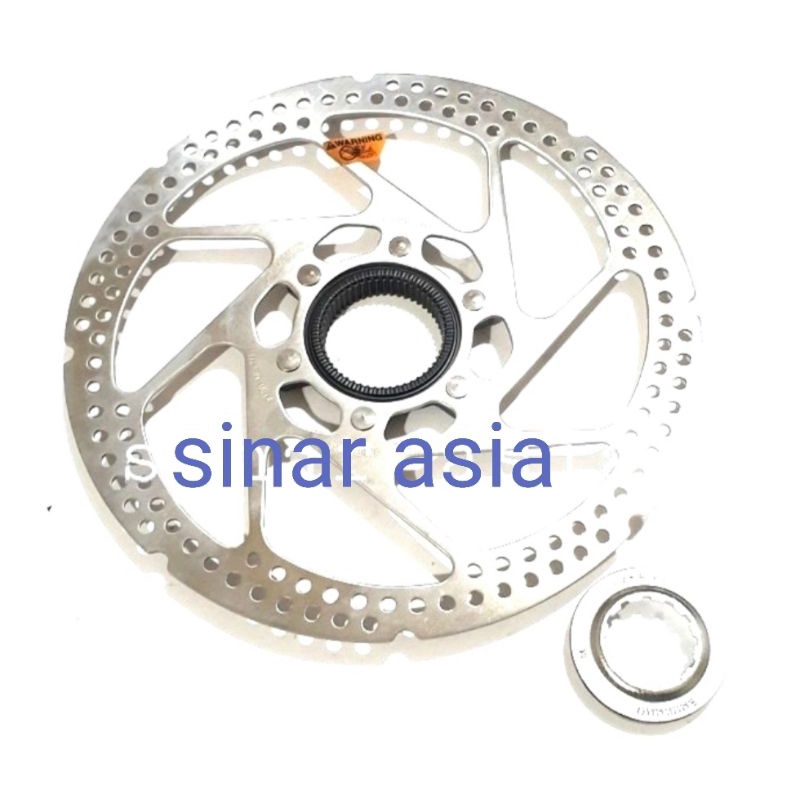 Disc rotor sepeda 180mm Shimano RT53 ( Ori 100%) - non ulir
