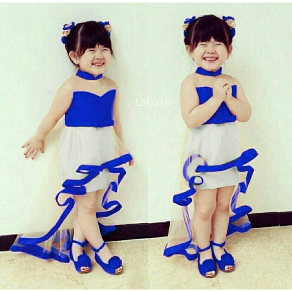 FWG - DRESS MERMAID KIDS / DRESS ANAK - ANAK / BAJU ANAK PESTA / DRESS CANTIK / MINI DRESS