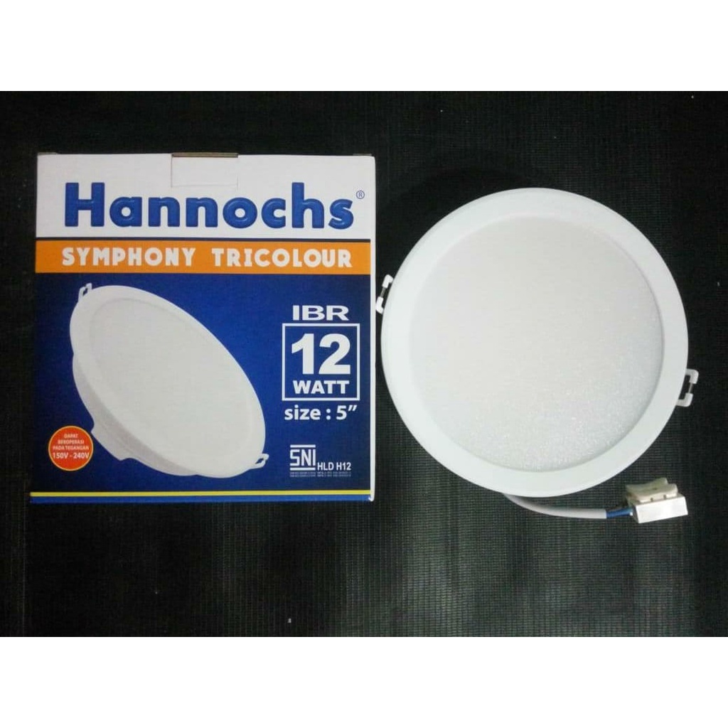 Hannochs Downlight LED Symphony 12 Watt - Tricolour