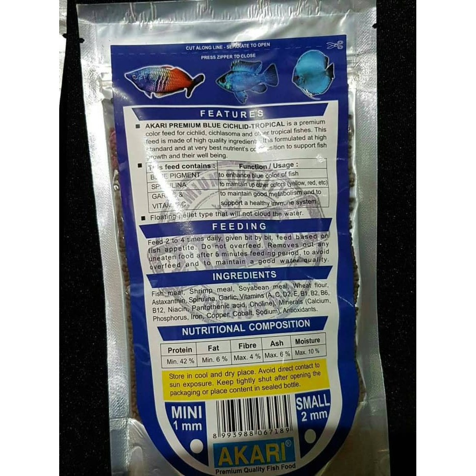 Akari premium red & blue 100gr