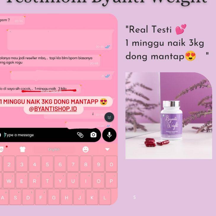 LPV [COD] PENGGEMUK BADAN AMPUH BPOM OBAT PENGGEMUK BADAN OBAT GEMUK BADAN / BYANTI WEIGHT➨☂ (Ready 