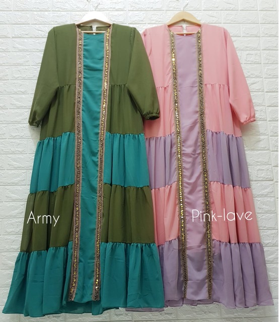 Caribia maxy dress ceruty