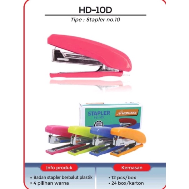 

STEPLER HD 10 kecil MONTANA/STEPLES HD 50 BESAR