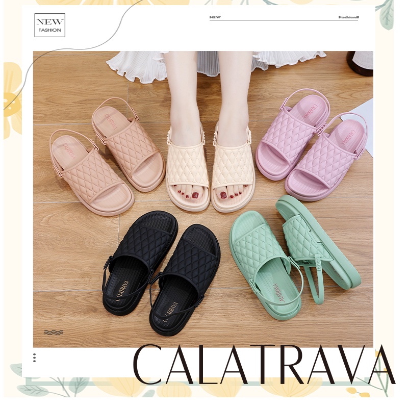 Sendal Wanita Tali Jelly Sandal Wanita Karet Sendal Tali / 2000-CA1