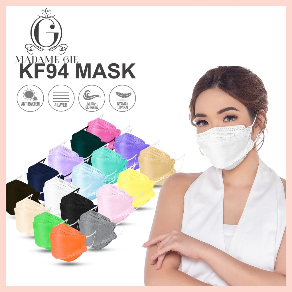 Monsoon - Protect You Masker Madame Gie KF94 Mask - Masker 1 Pcs