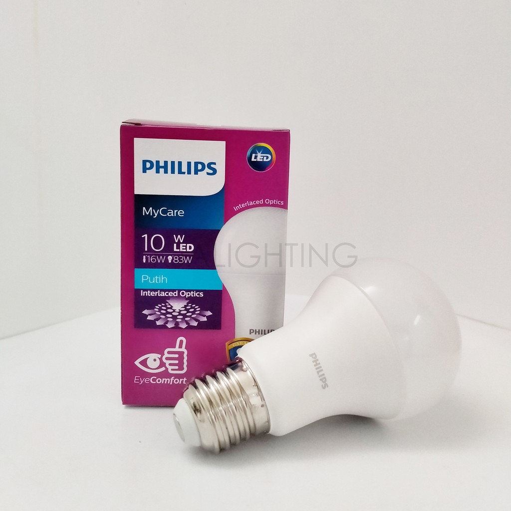 Philips Lampu LED Bulb 10W 10 Watt