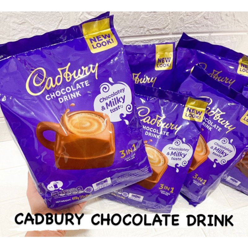 

CADBURY / CADBURRY HOT CHOCOLATE DRINK INSTANT 3IN1 / 3 IN 1/ MINUMAN