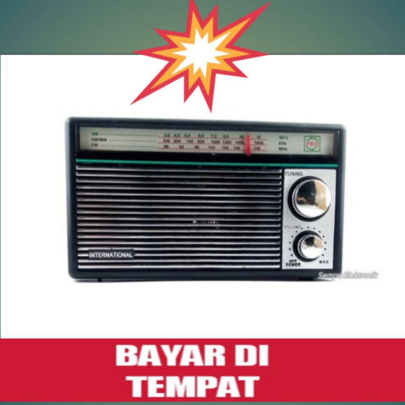 Jual Radio jadul international Radio jaman dulu Radio kuno Radio antik