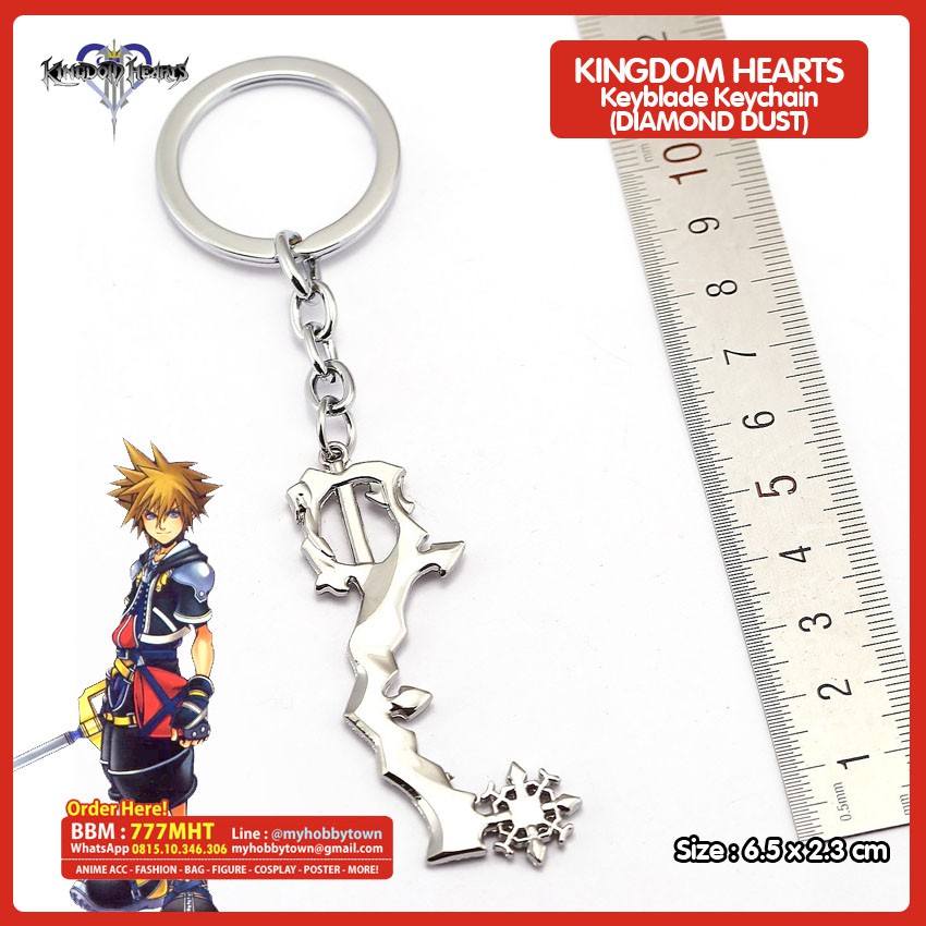 Gantungan Kunci Anime Game Kingdom Hearts : Keyblade Diamond Dust