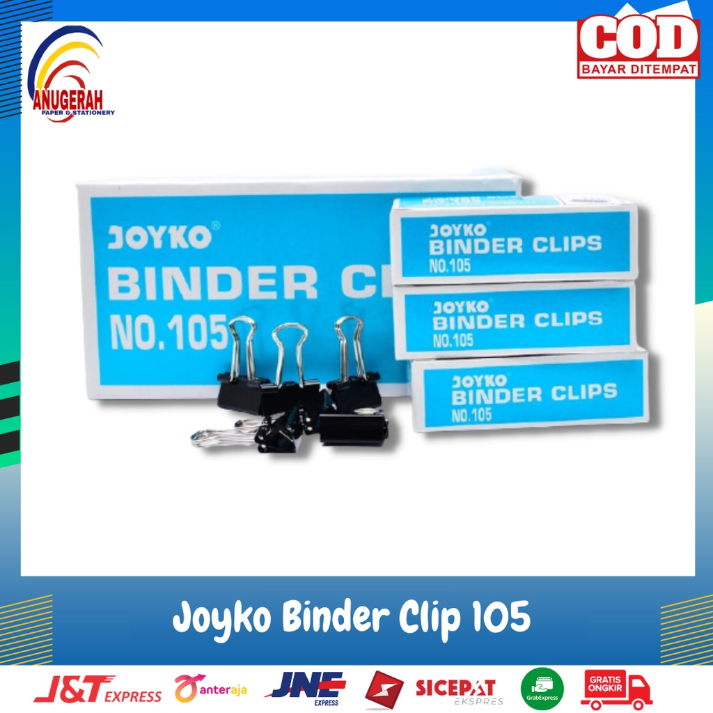 

Binder Clip Joyko No 105 (PCS)