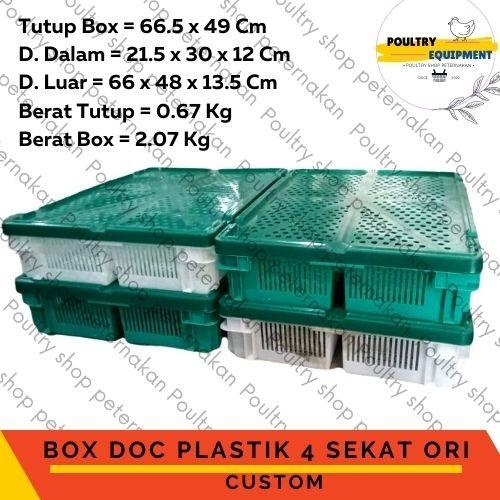 Box Doc Box Keranjang Anak Ayam Sekat 4