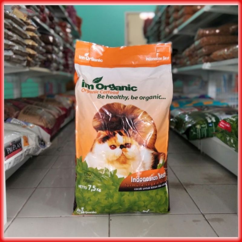 im Organik Best 7,5kg Makanan Kucing Organic Segala Usia / Dry food