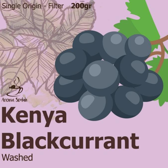 

[COD] Kenya Blackcurrant | Washed | Arabica | 200gr [COD]