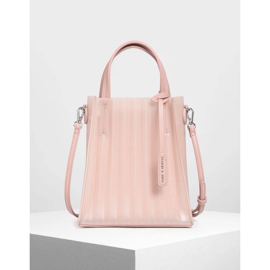 Charles&Keith Translucent Tote Bag