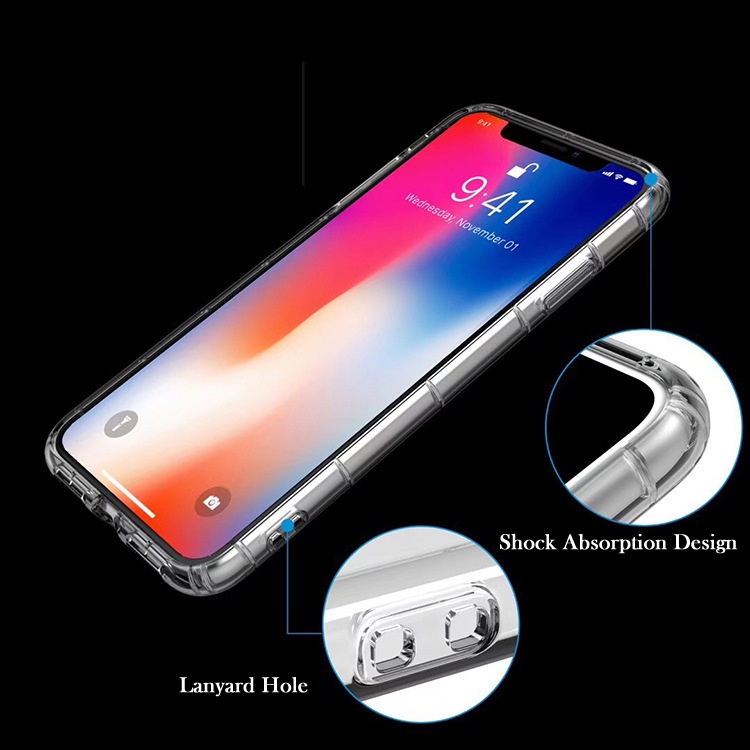 Smile Emoji Fashion IPhone 12 13 mini 11 Pro Max Xr Xs Max 7 8Plus 6S Plus Soft Tpu Case Cool Transparent Shockproof Cover-1