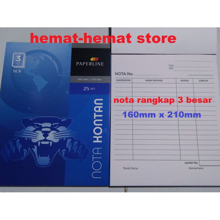 

Jual Buku Nota Besar Rangkap 3 Paperline B3 Murah