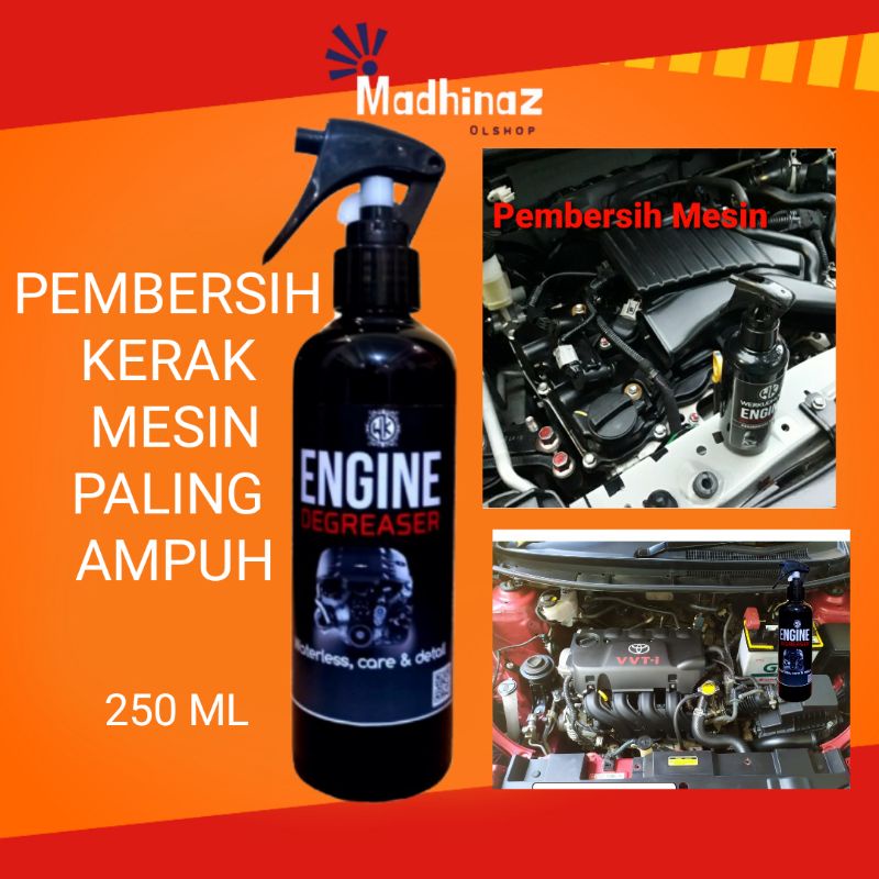 (COD)Machine Cleaner / Pembersih Mesin Mobil &amp; Motor / Engine Degreaser 250ml / Engine Cleaner