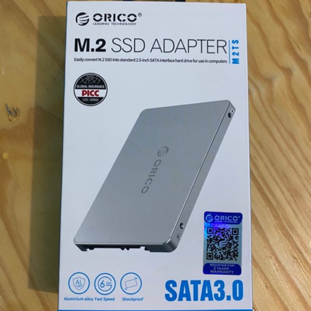 Orico M2TS SSD Enclosure M.2 NGFF to SATA Converter Msata To Sata