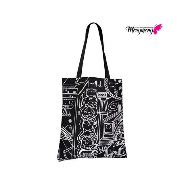 MORMON - D1386 Totebag tote Karakter Tote bag kpop murah wanita custom motif