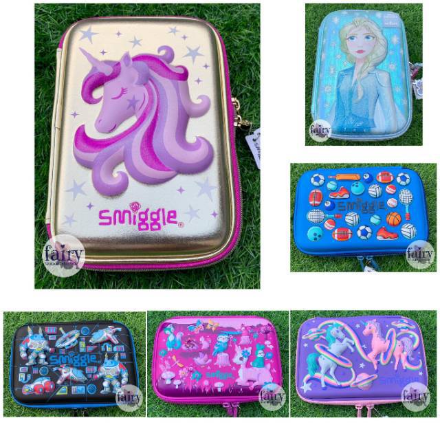 

SMIGGLE PENCIL CASE TEMPAT KOTAK PENSIL SMIGGLE UNICORN NON ORI