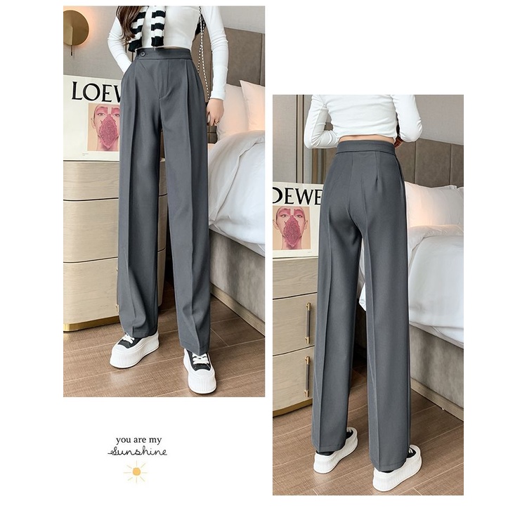 Celana Panjang Wanita Kulot Highwaist Kantor Pants