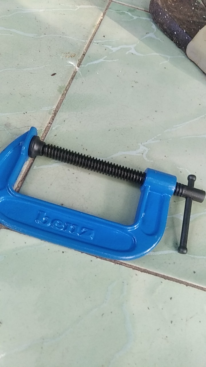 Catok C 4 / Klem C 4 Clamp C 4 Klem 4 Catok Penjepit Kayu Model C 4inch Penjepit C 4 4 Inch Diy