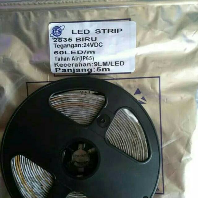 LED strip 5 meter 24 volt mata kecil