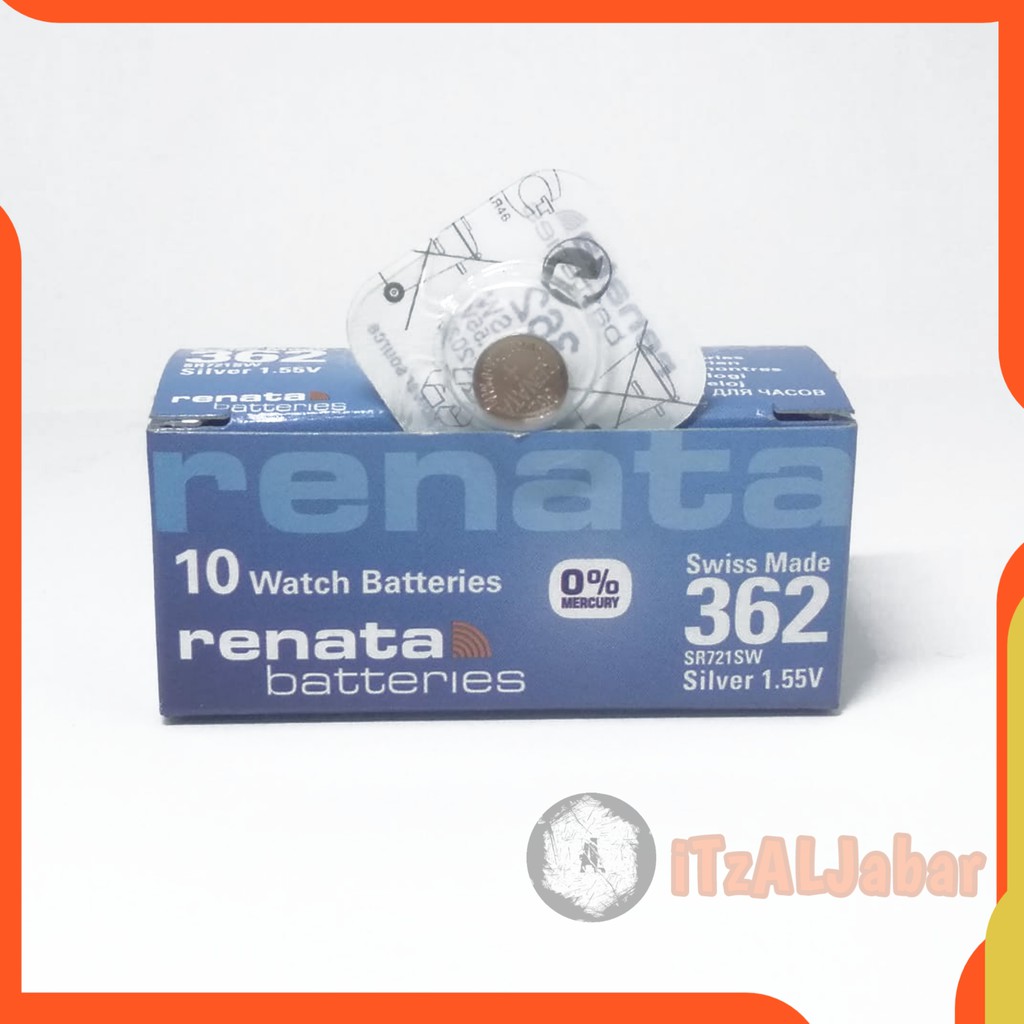 Baterai Renata 362 Batre Renata SR721SW Original