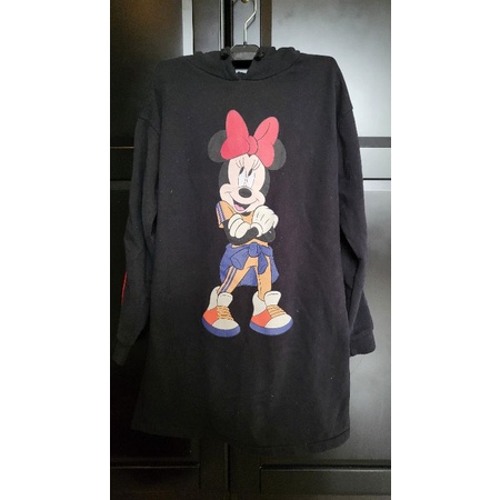 Zara Mickey Hoodie dress