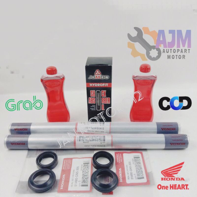 paket as shock depan kiri kanan beat karbu old Scoopy karbu vario 110 karbu vario 110 cbs  ahm kode kvb