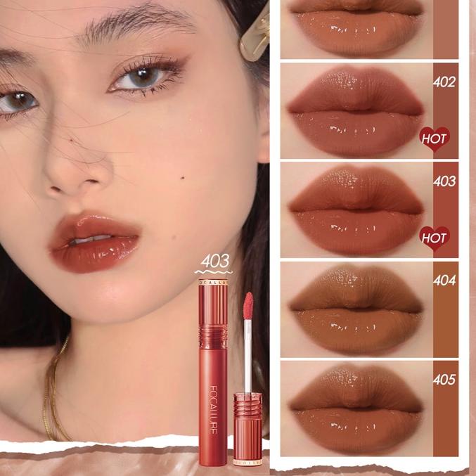✳ FOCALLURE Jelly Clear Dewy Lip Tint Focallure --Lip Gloss Focallure Lipstik Focallure Liptint Foca