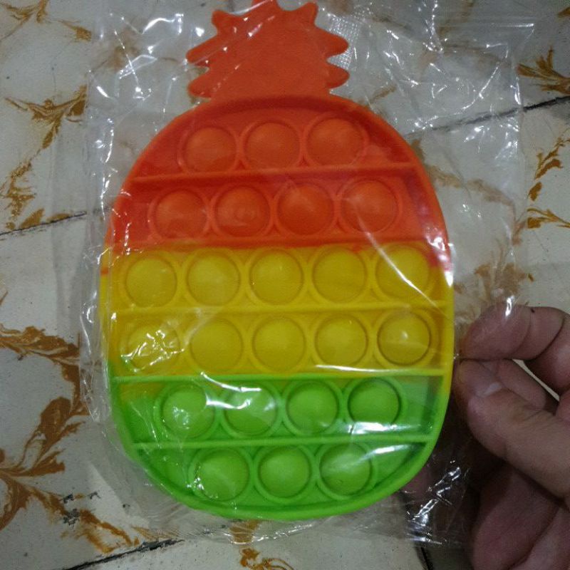 [50+ Model Pop It] POP IT ALL VARIANT | Popit Rainbow Macaron Sugus UV Colorful-Nanas Rainbow