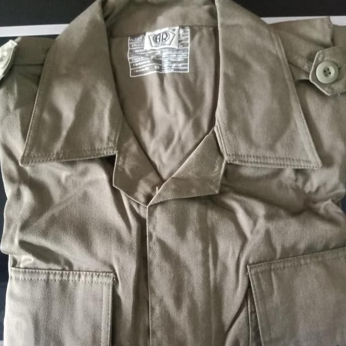Barang Berkualitas baju pdl satpol pp japan drill kwalitas terbaik tebal AR exclusive ori MURAH