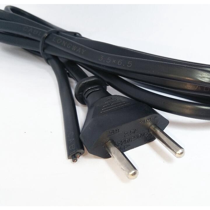 KABEL  ANGKA 8/ KABEL POWER/ KABEL BUNTUNG/ KABEL Power kabel angka 8 kabel printer HP Epson 1.8m FULL