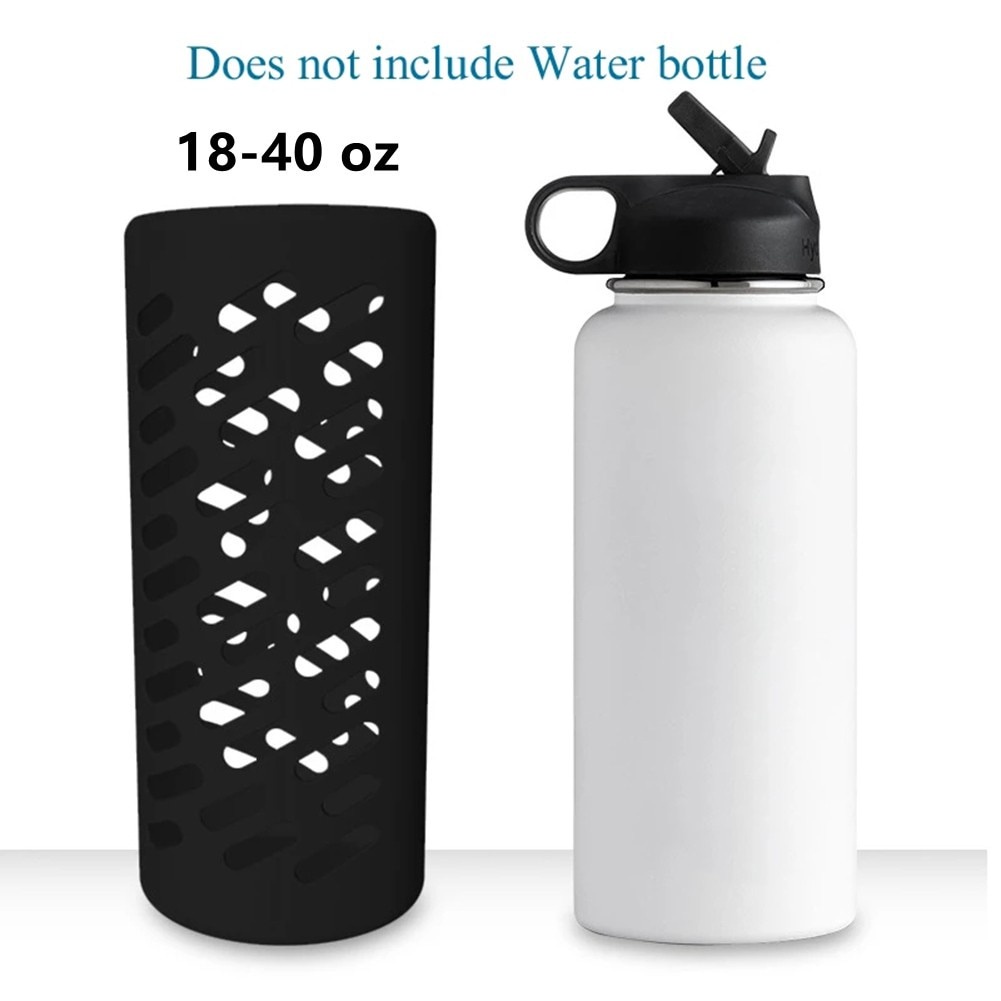 Cover Botol Air Minum Hydro Flask Bahan Silikon Anti Slip / Jatuh 32 / 40oz