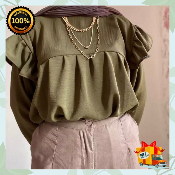 Blouse Wanita Terbaru Blous Import Buju Model Terbaru Blouse Import Termurah Atasan Korean Style Baj