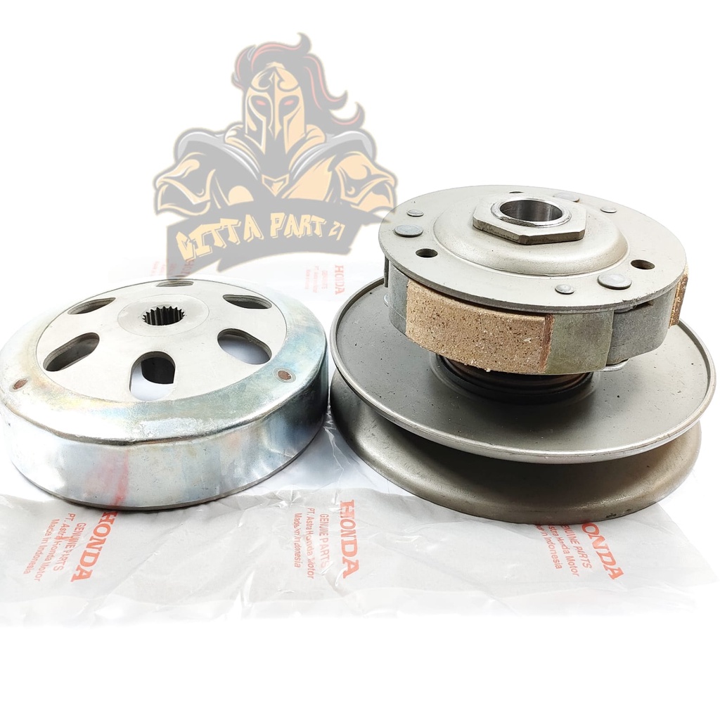 PULLY ASSY HONDA K44 KUALITAS ORIGINAL HONDA AHM BEAT ESP BEAT STREET BEAT SPORTY SCOOPY ESP