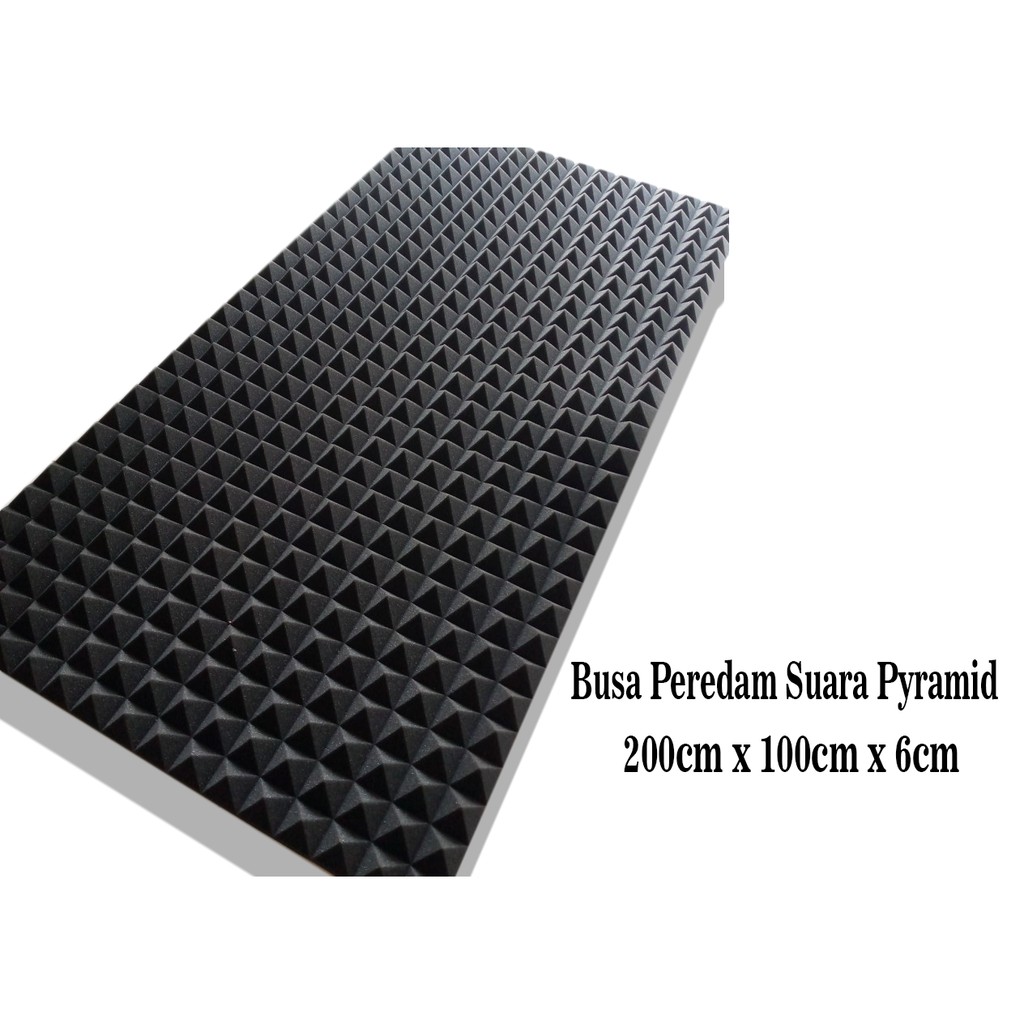 Busa Peredam Suara Studio - Busa Pyramid Acoustik Foam Peredam Ruangan