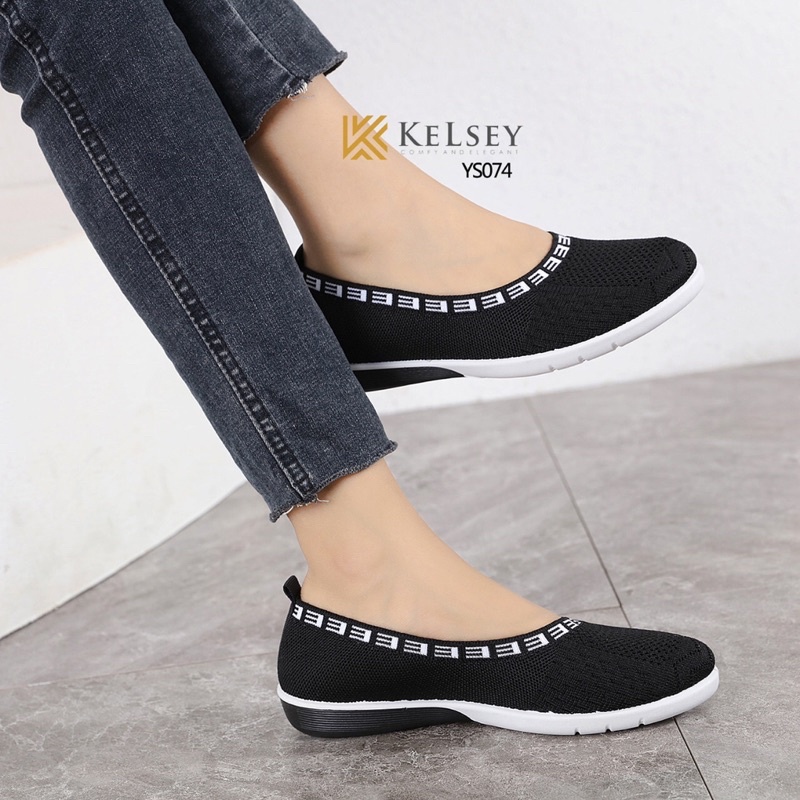 kelsey Sepatu Slip On Wanita YS074