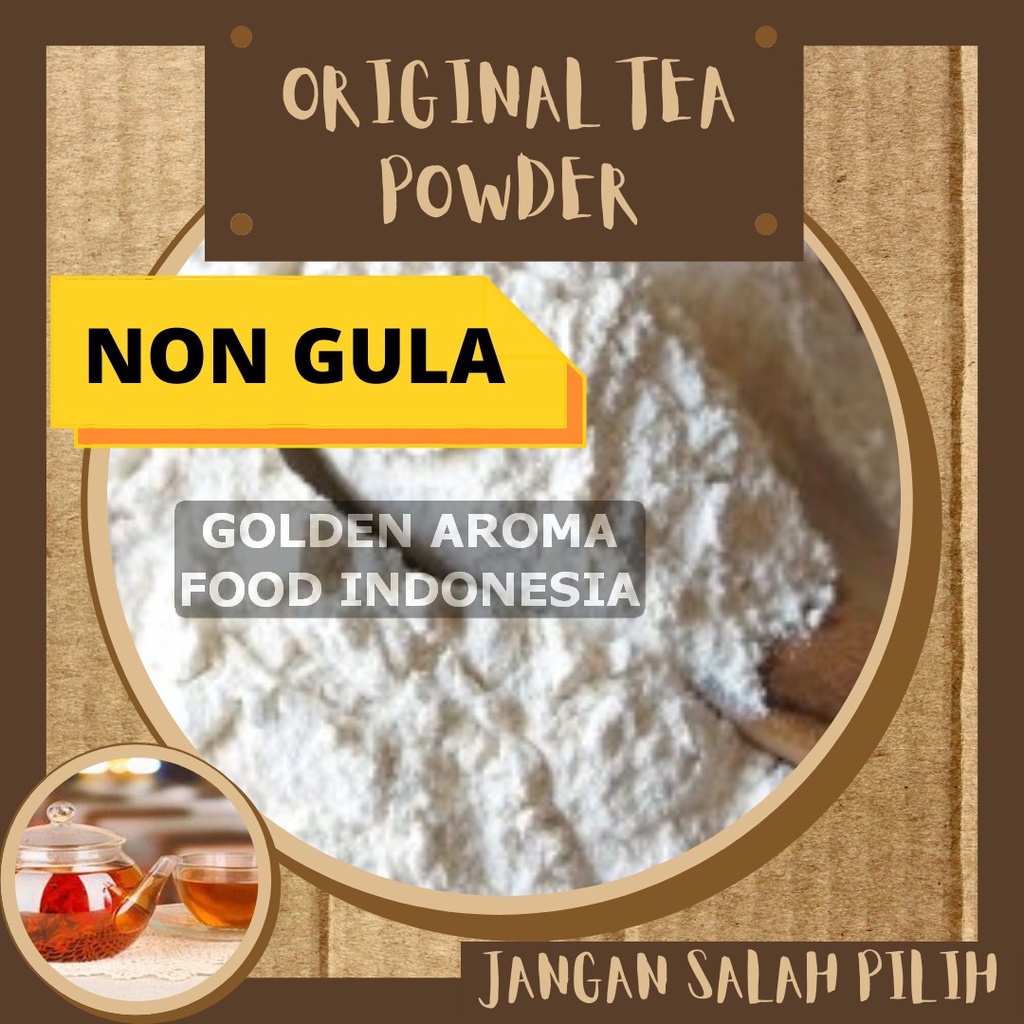 

Bubuk Minuman Rasa Original Tea Powder Non Gula 1Kg Minuman Powder Rasa Teh Original Powder Non Gula Kiloan Drinking Powder 1 Kg Kekinian Boba Aneka Instan Murah Enak Terbaik Halal Premium Distributor Toko Bukan 500 Javaland Verlin Plain