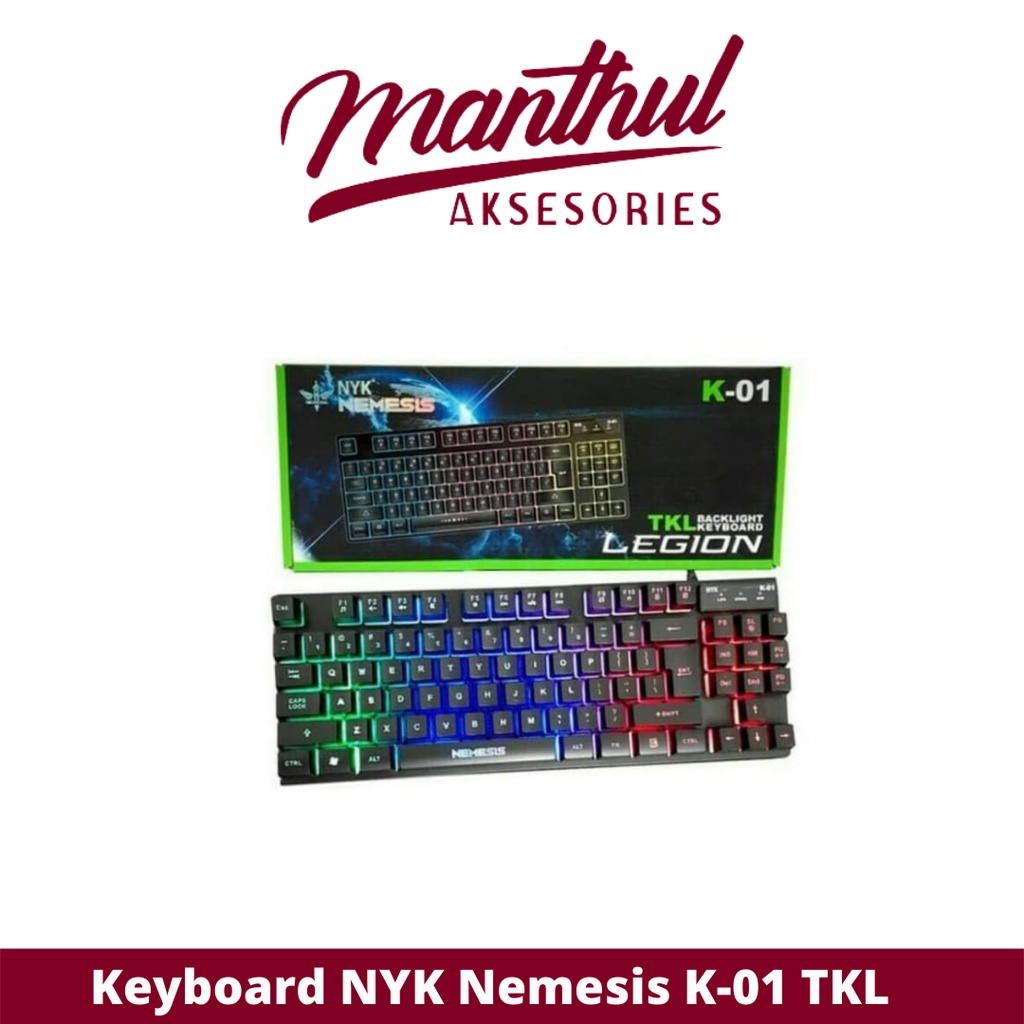 Keyboard Gaming NYK Nemesis K-01 TKL RGB