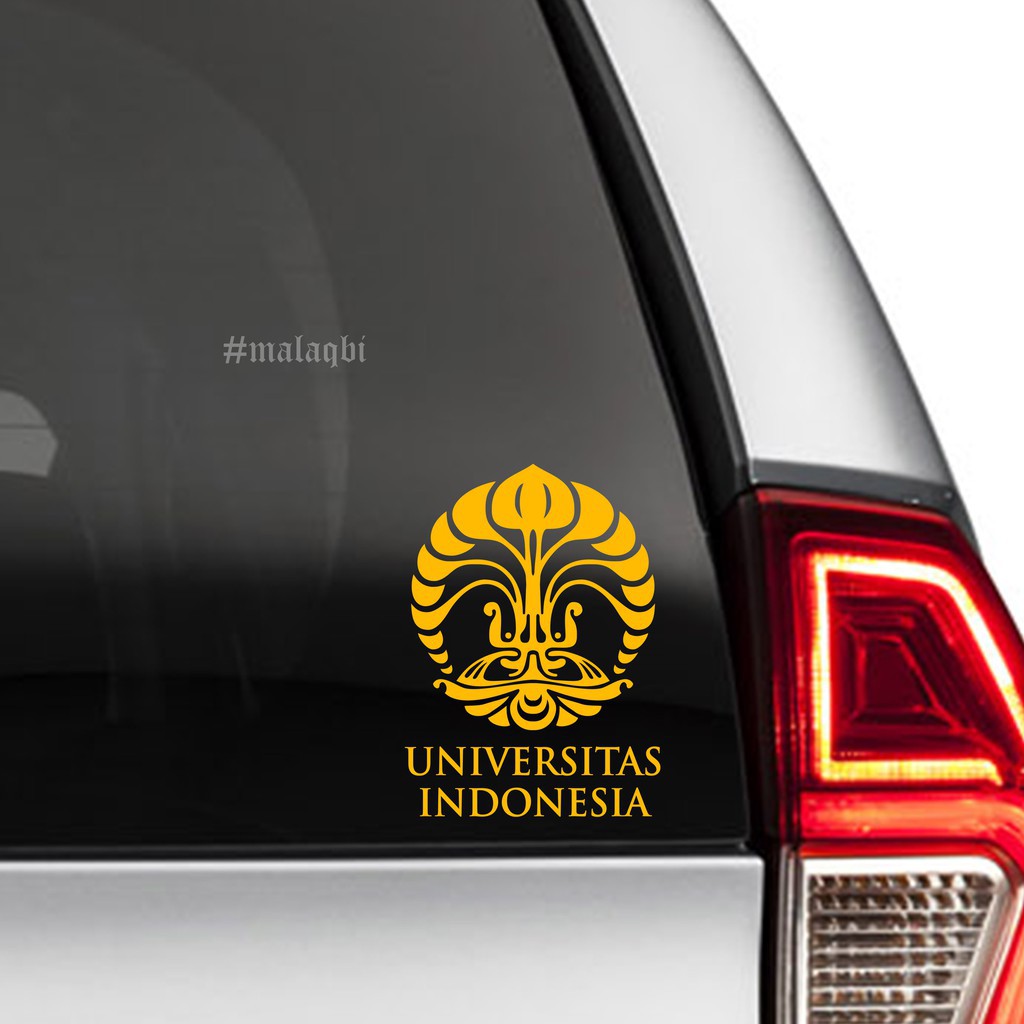 Jual Sticker Stiker Universitas Indonesia Ui Mobil Indonesia Shopee Indonesia