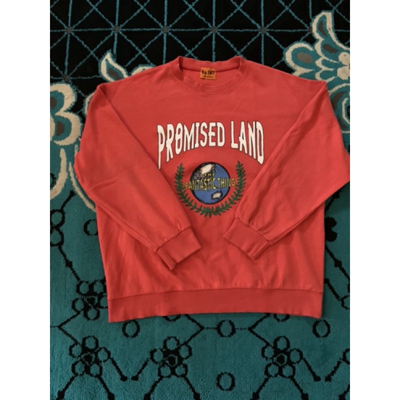 crewneck Promised Land By 187 Second Original