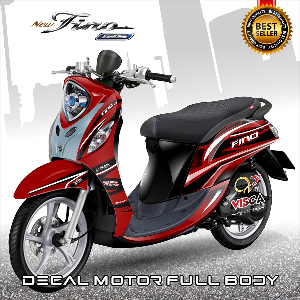 Stiker fino 125 full body variasi striping fino 125 decal fino 125 full body Racing2