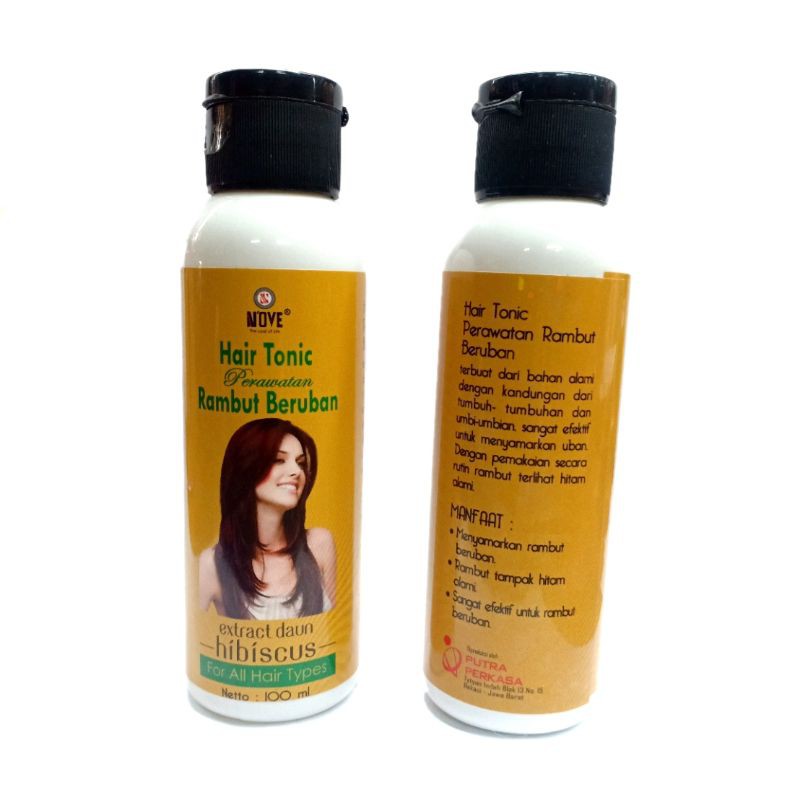 [ hair tonic ] nove perawatan rambut beruban isi 100.ml