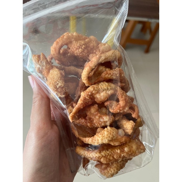 

Paket isi 3 Kulit Ayam Renyah Gurih Solo Kutho