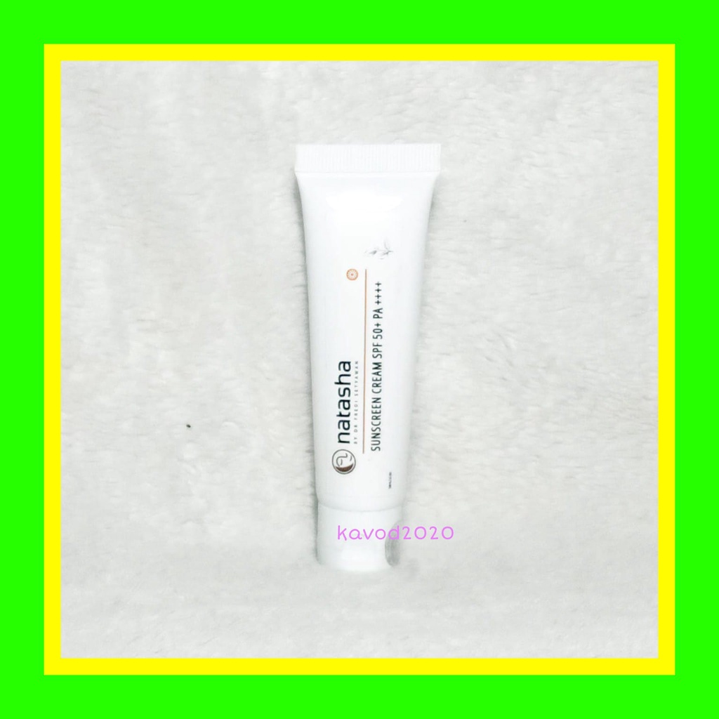 PROMO Natasha Skin Care Sunscreen Cream SPF 50 10 gram by dr Fredi Setyawan Original Tirai Tabir Surya
