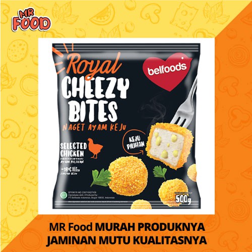 

Belfoods Royal Cheezy Bites Berat 500 gr
