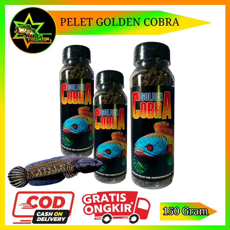 Golden Cobra Pelet Auranti 150 Gram