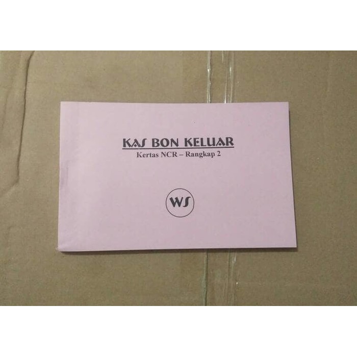 

Buku kas bon keluar 1 ply